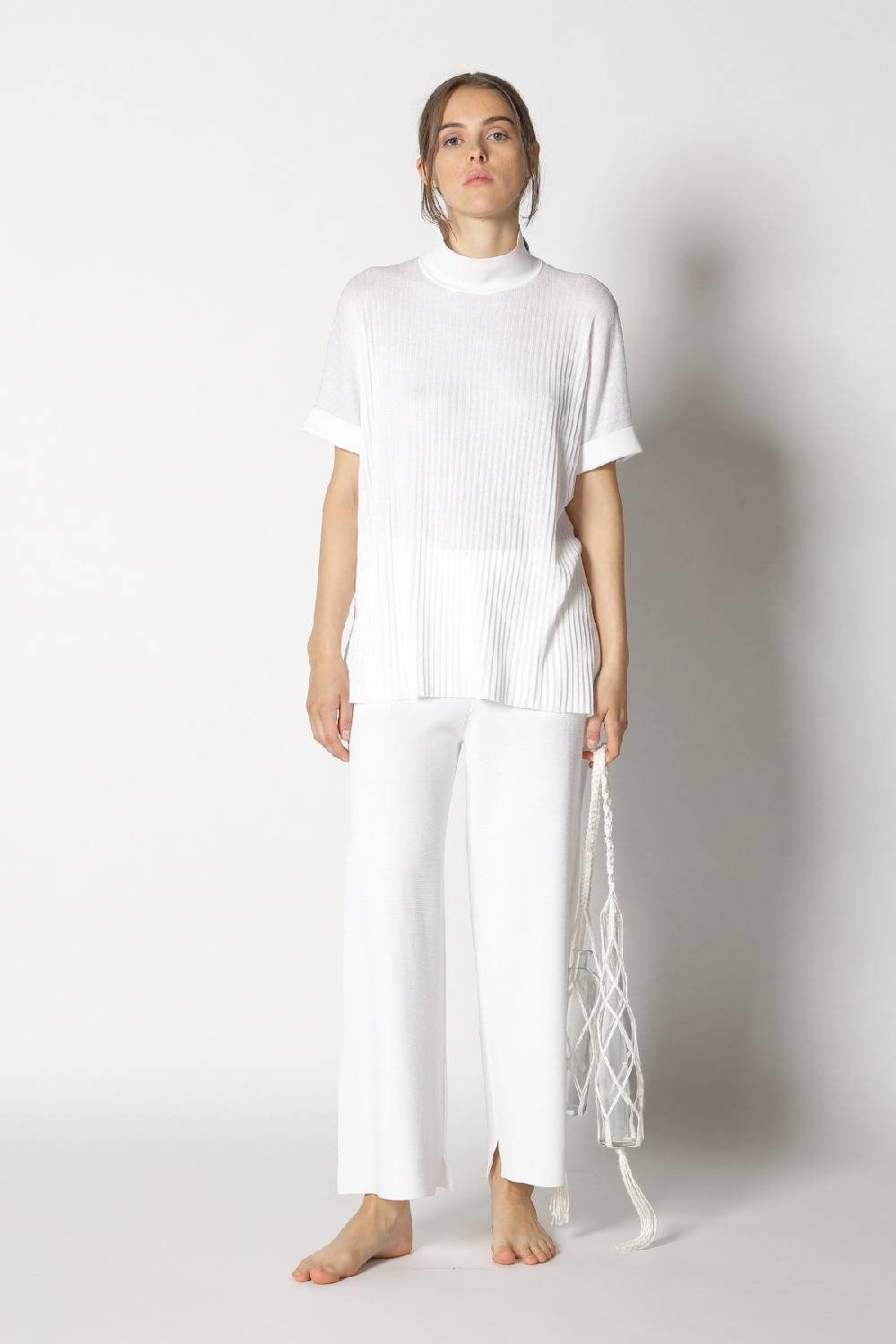 Sminfinity plissé drape top + milano culotte