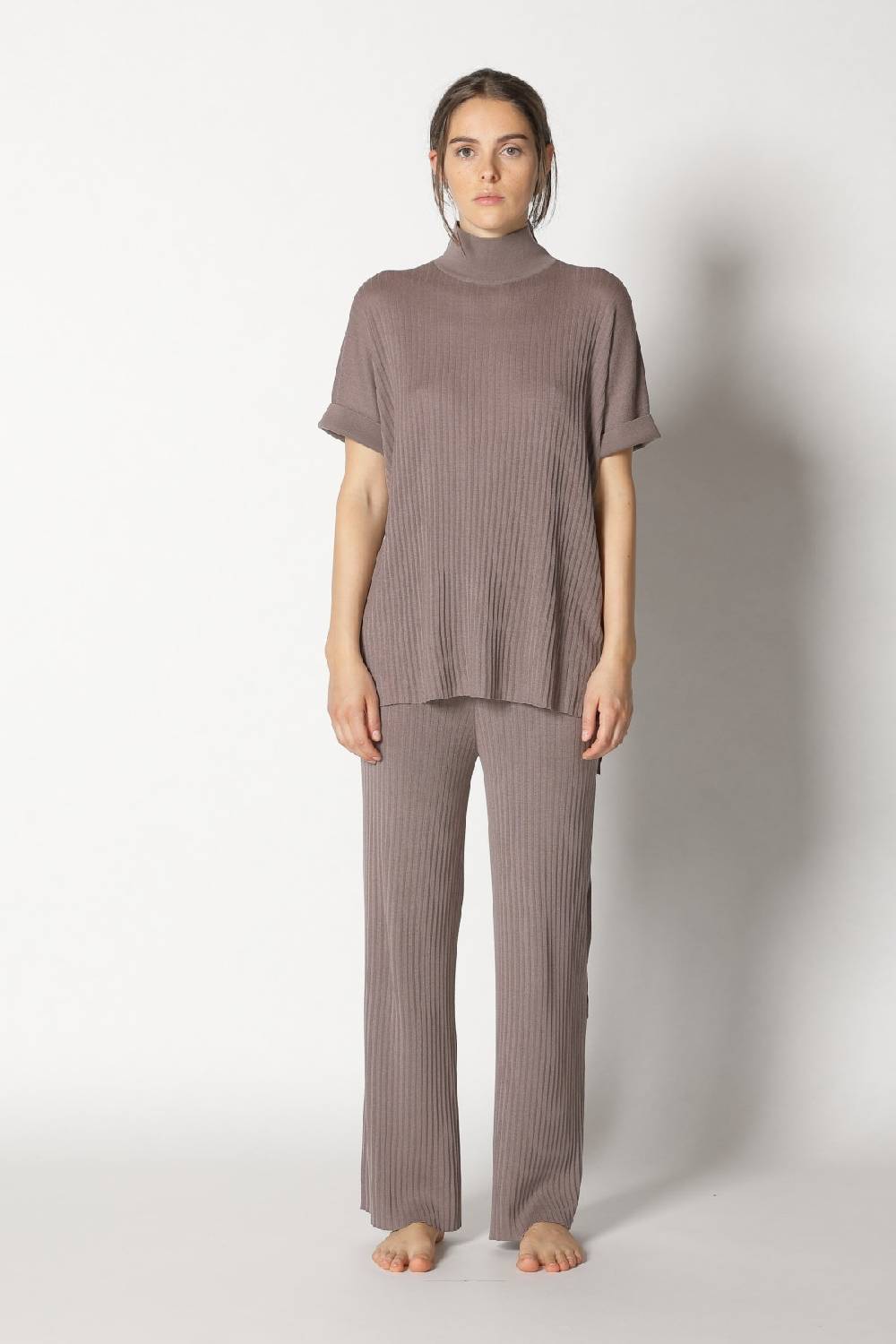 Sminfinity plissé drape top + plissé palazzo Sminfinity plissé drape top + plissé palazzo