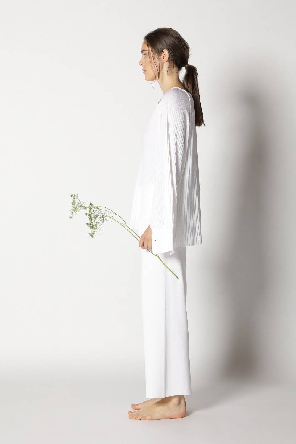 Sminfinity Plissé Drape Tunic + Milano Culotte