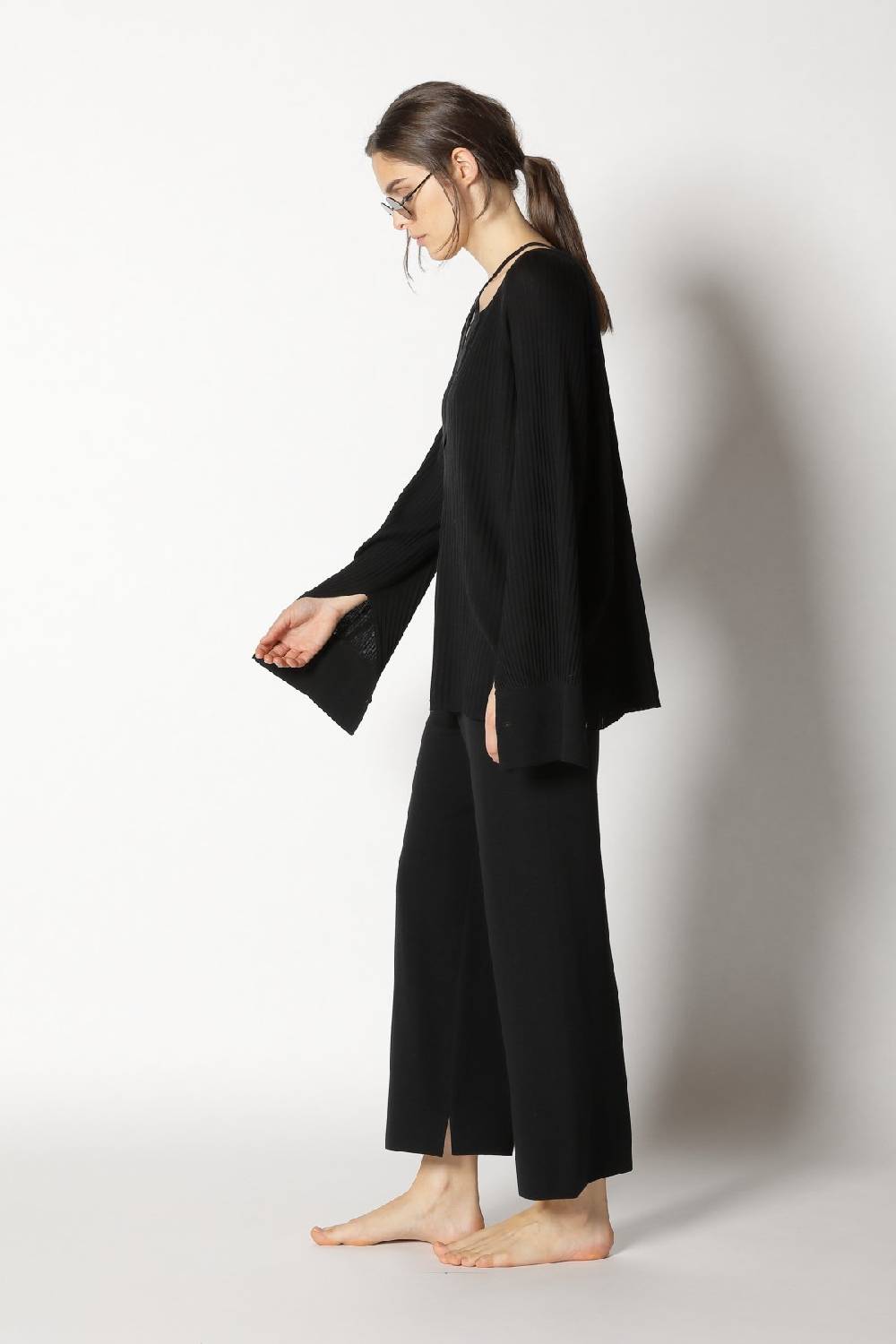 Sminfinity Plissé Drape Tunic + Milano Culotte
