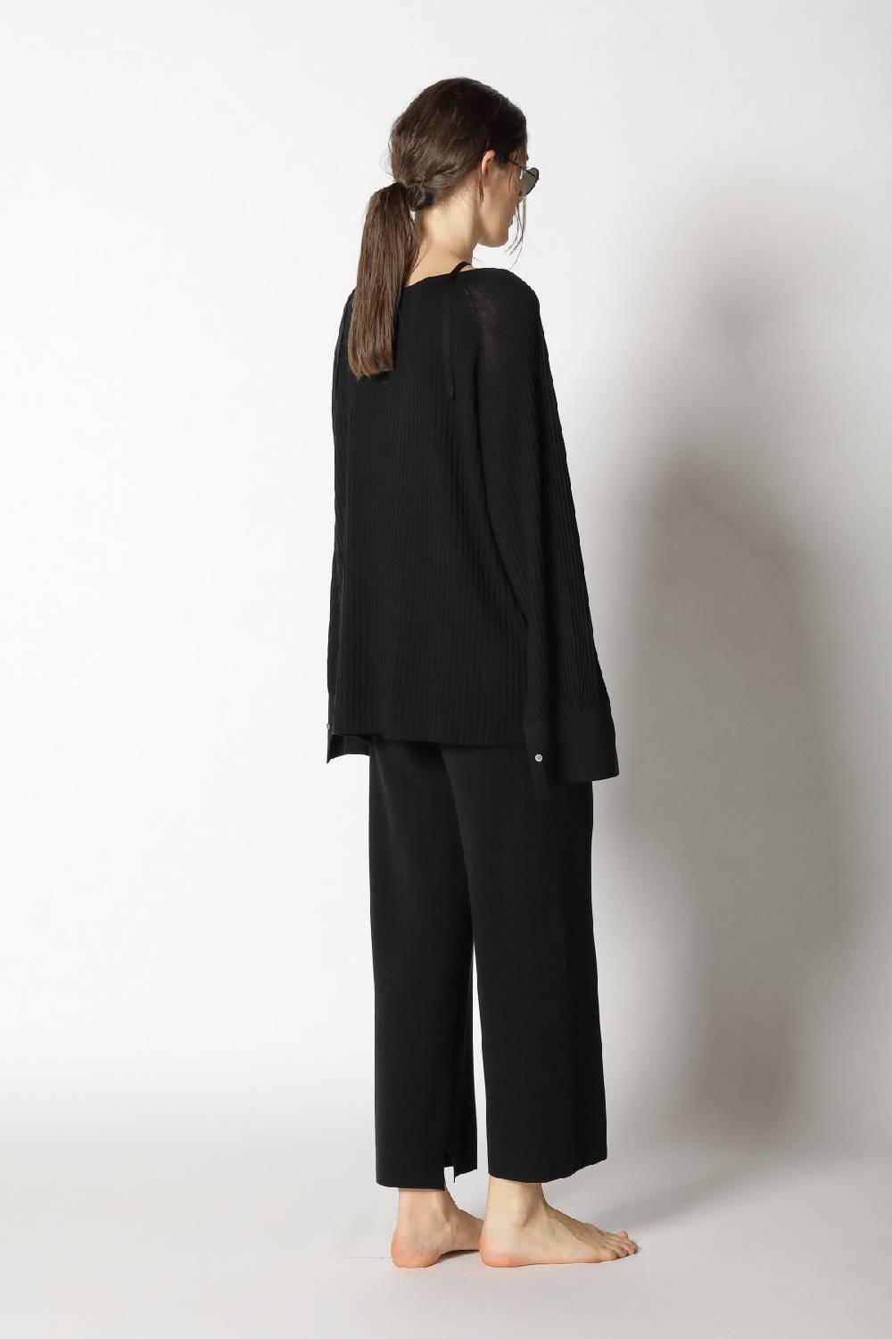 Sminfinity Plissé Drape Tunic + Milano Culotte