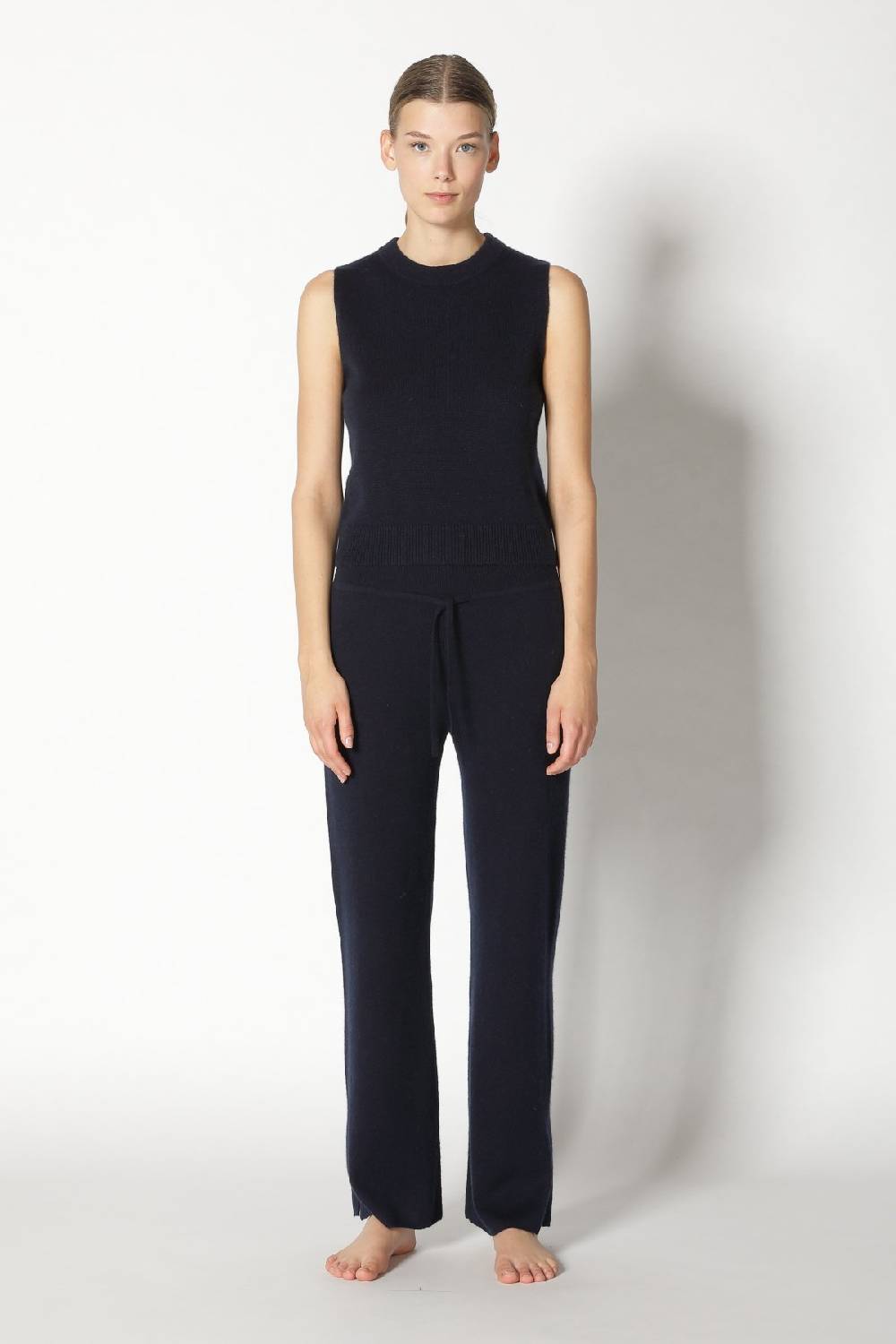 Sminfinity Pure 2 Ply Crew Top + Pure Slitted Pants