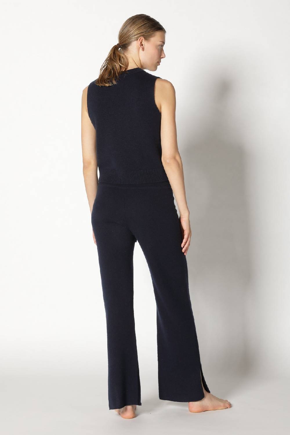 Sminfinity Pure 2 Ply Crew Top + Pure Slitted Pants