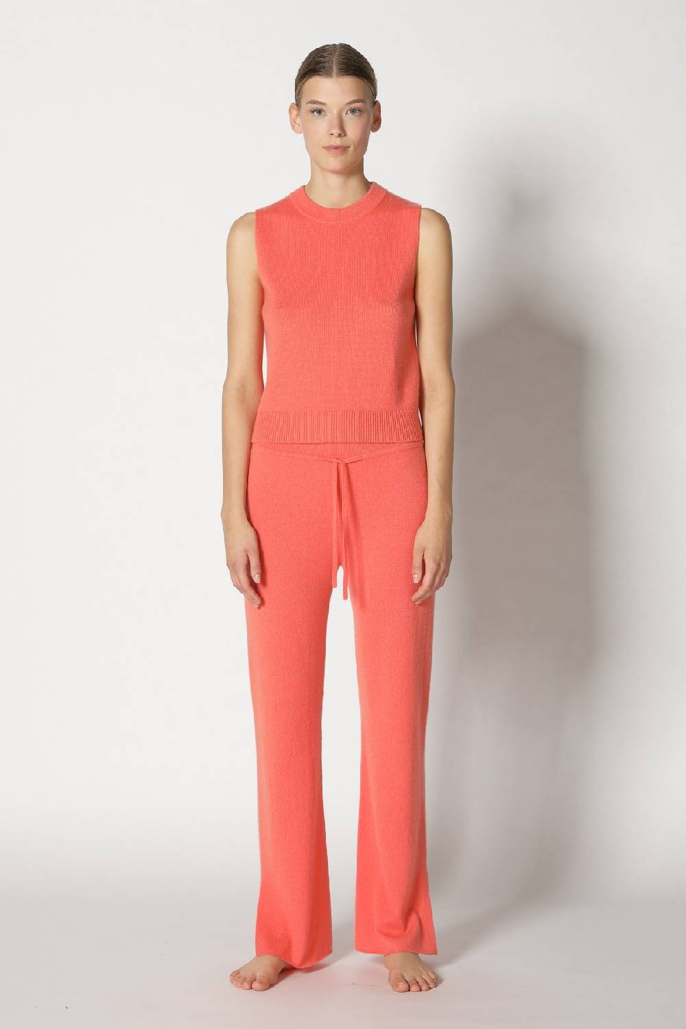 Sminfinity Pure 2 Ply Crew Top + Pure Slitted Pants