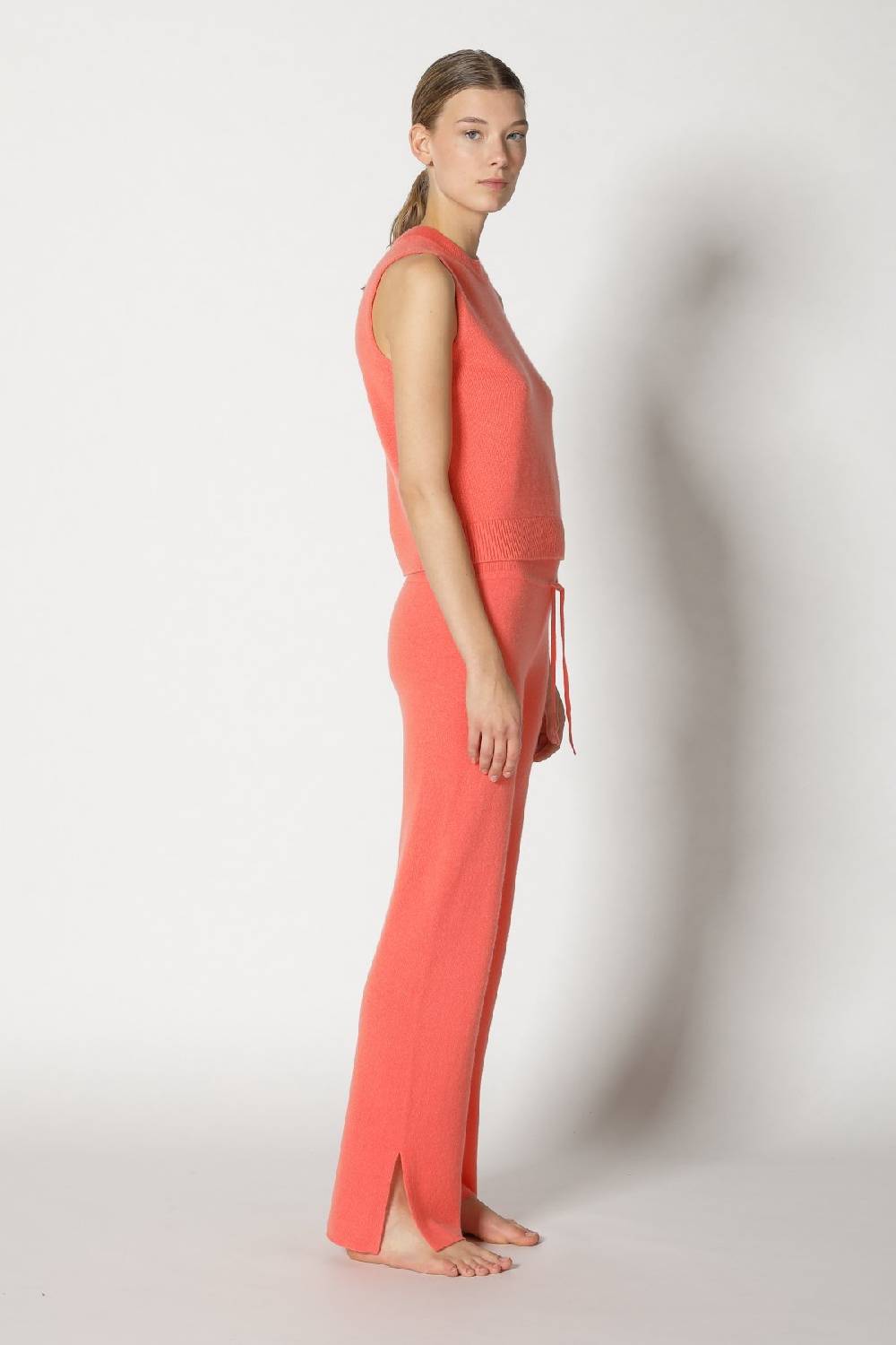 Sminfinity Pure 2 Ply Crew Top + Pure Slitted Pants