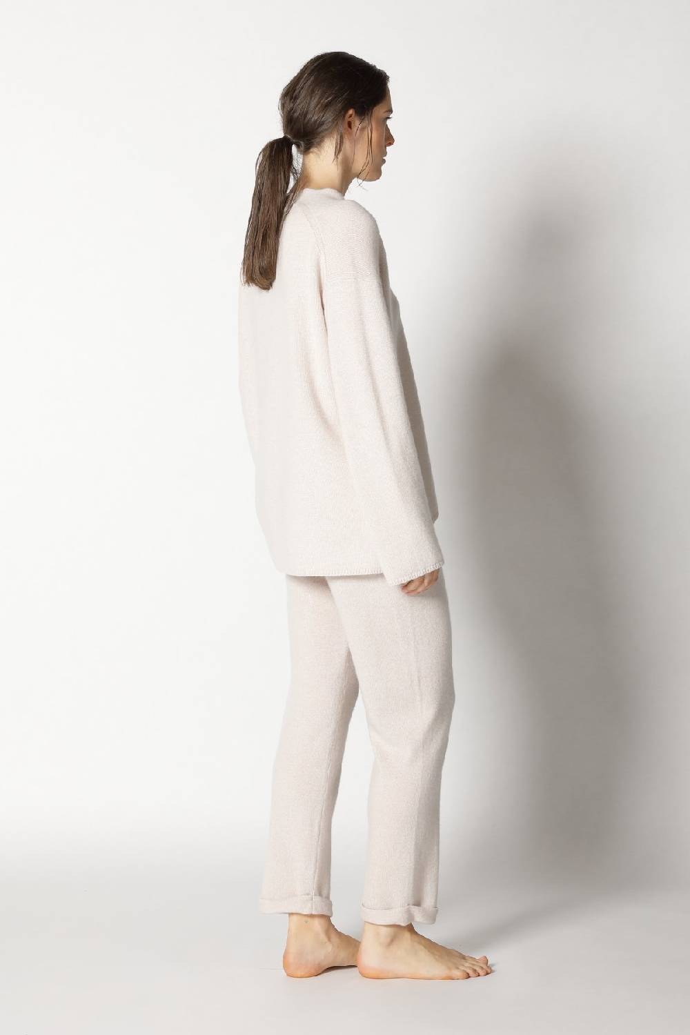 Sminfinity Pure 2-ply V Neck + Pure Boat Pants