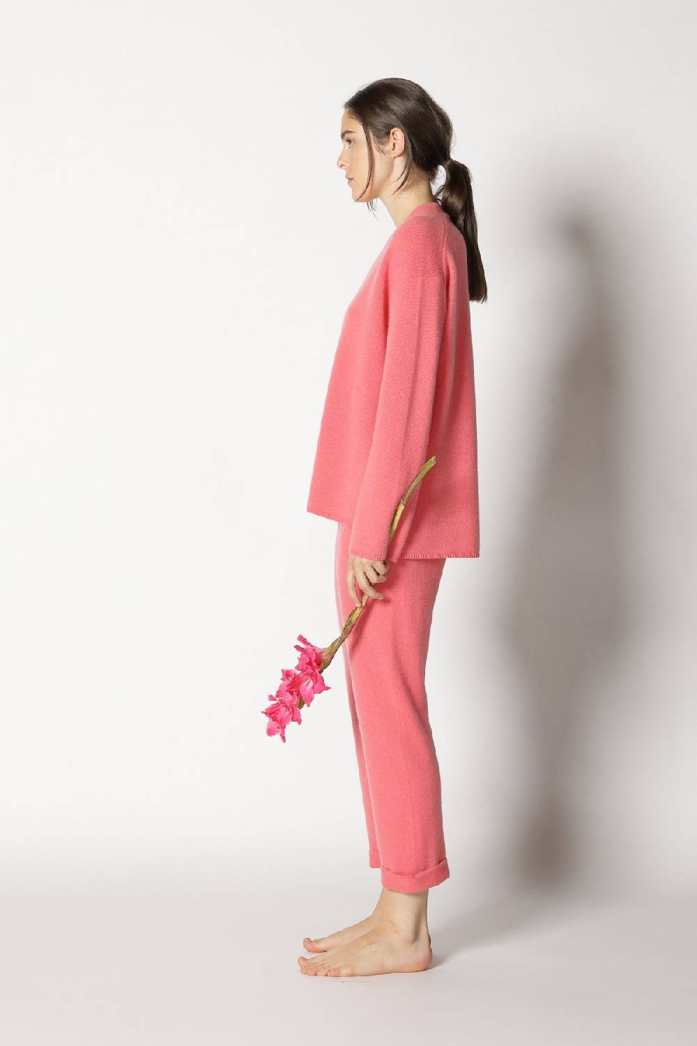 Sminfinity Pure 2-ply V Neck + Pure Boat Pants