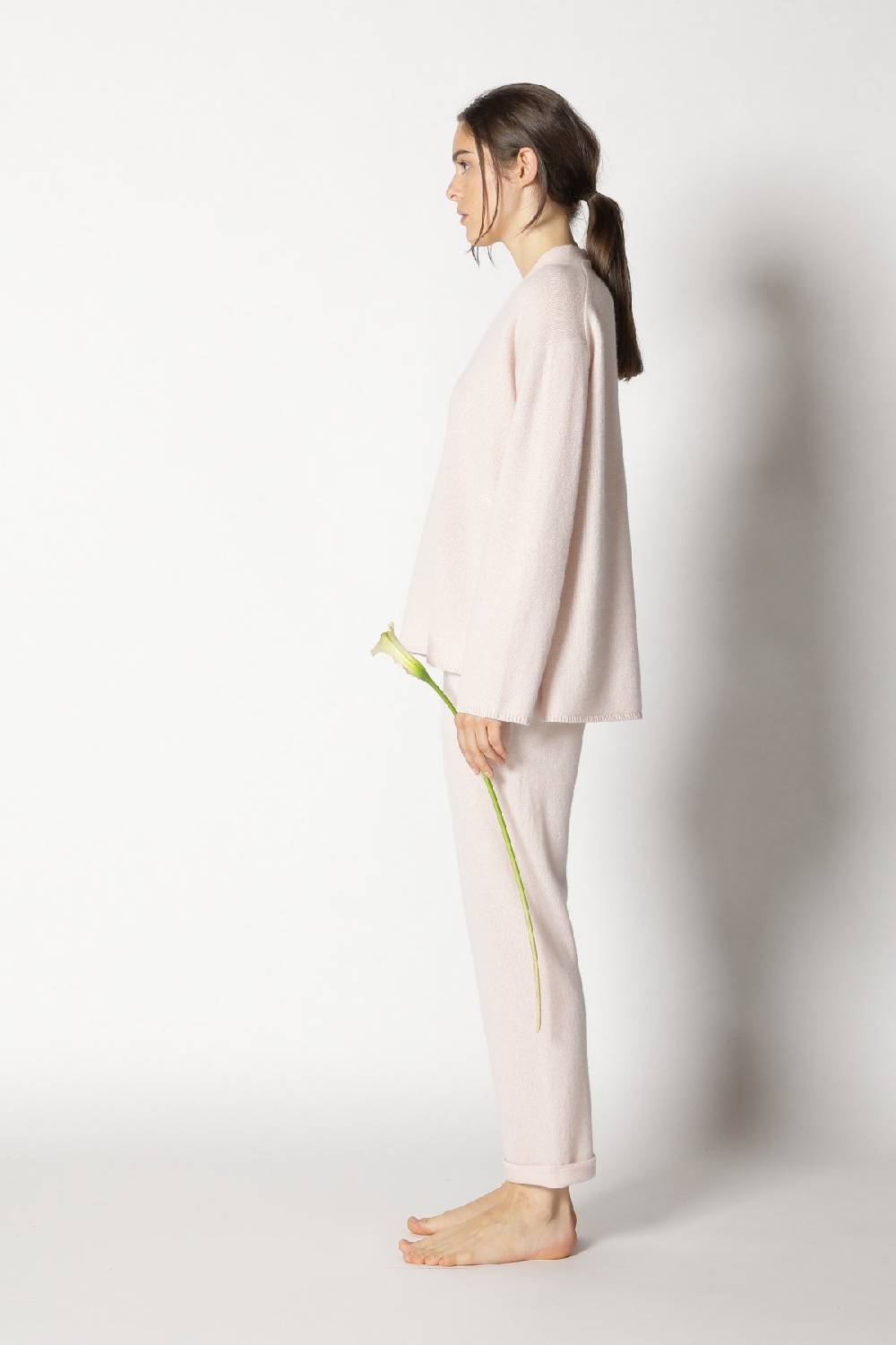 Sminfinity Pure 2-ply V Neck + Pure Boat Pants