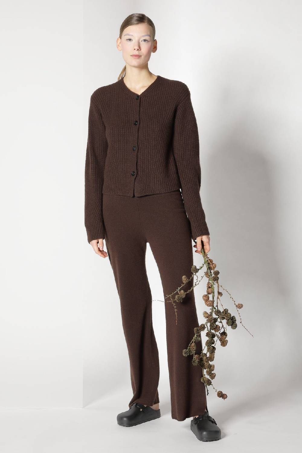 Sminfinity Pure Icon Rib Jacket + Pure Slitted Pants