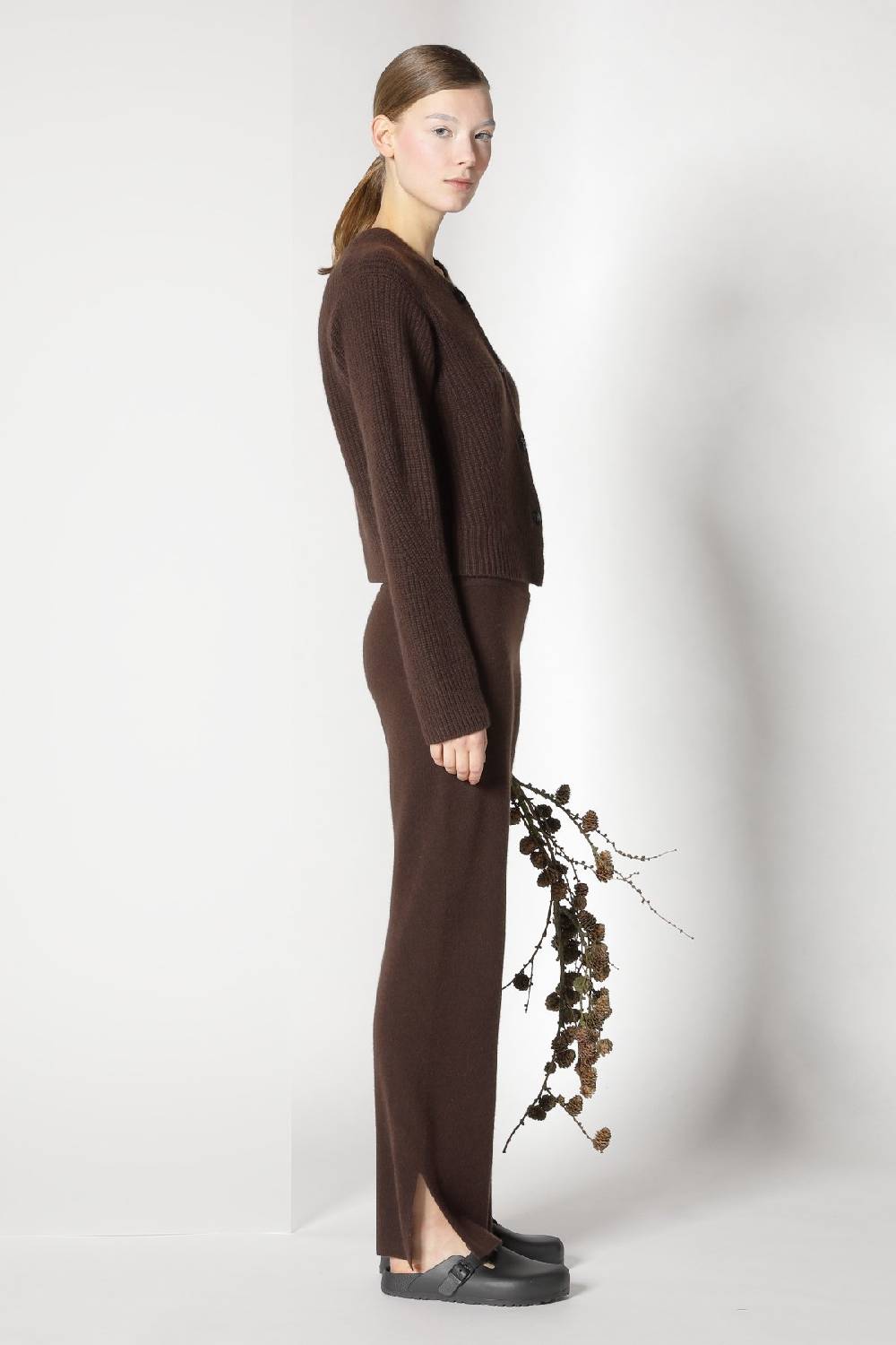 Sminfinity Pure Icon Rib Jacket + Pure Slitted Pants