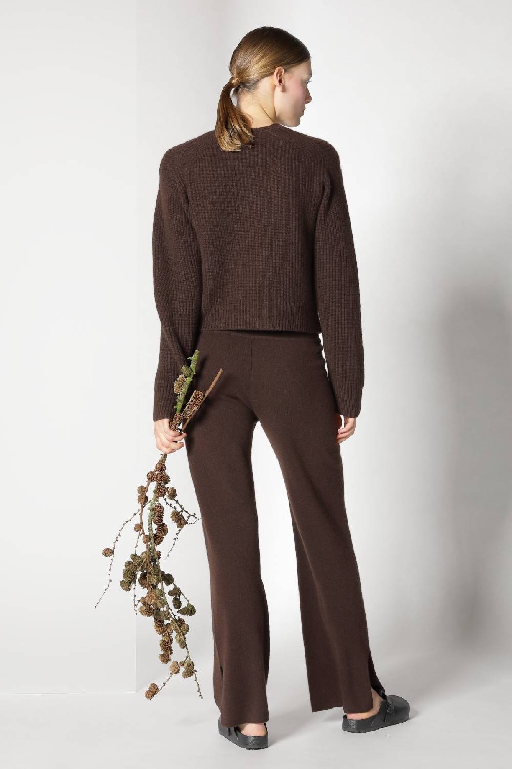 Sminfinity Pure Icon Rib Jacket + Pure Slitted Pants