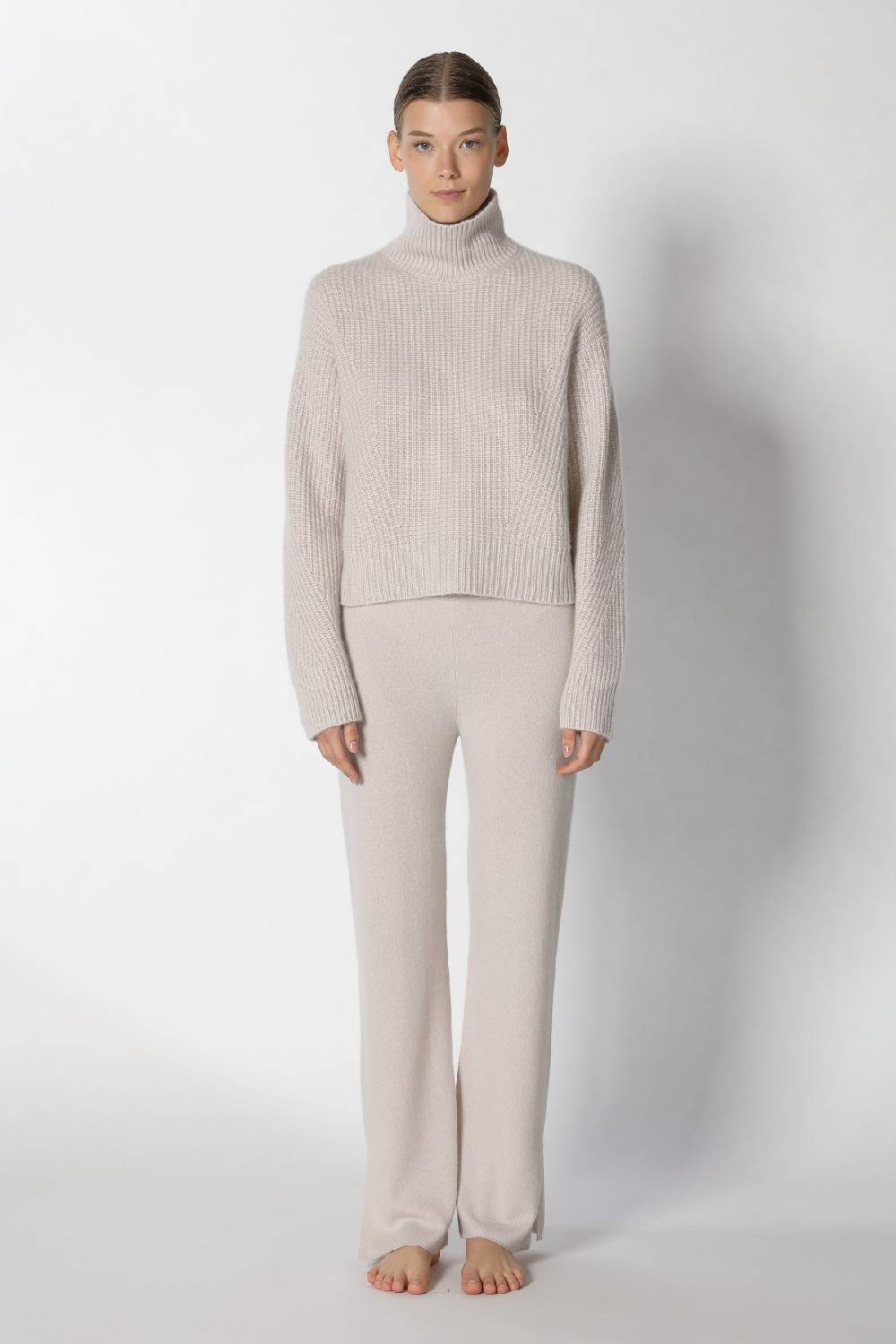 Sminfinity Pure Icon Rib Turtle + Pure Slitted Pants