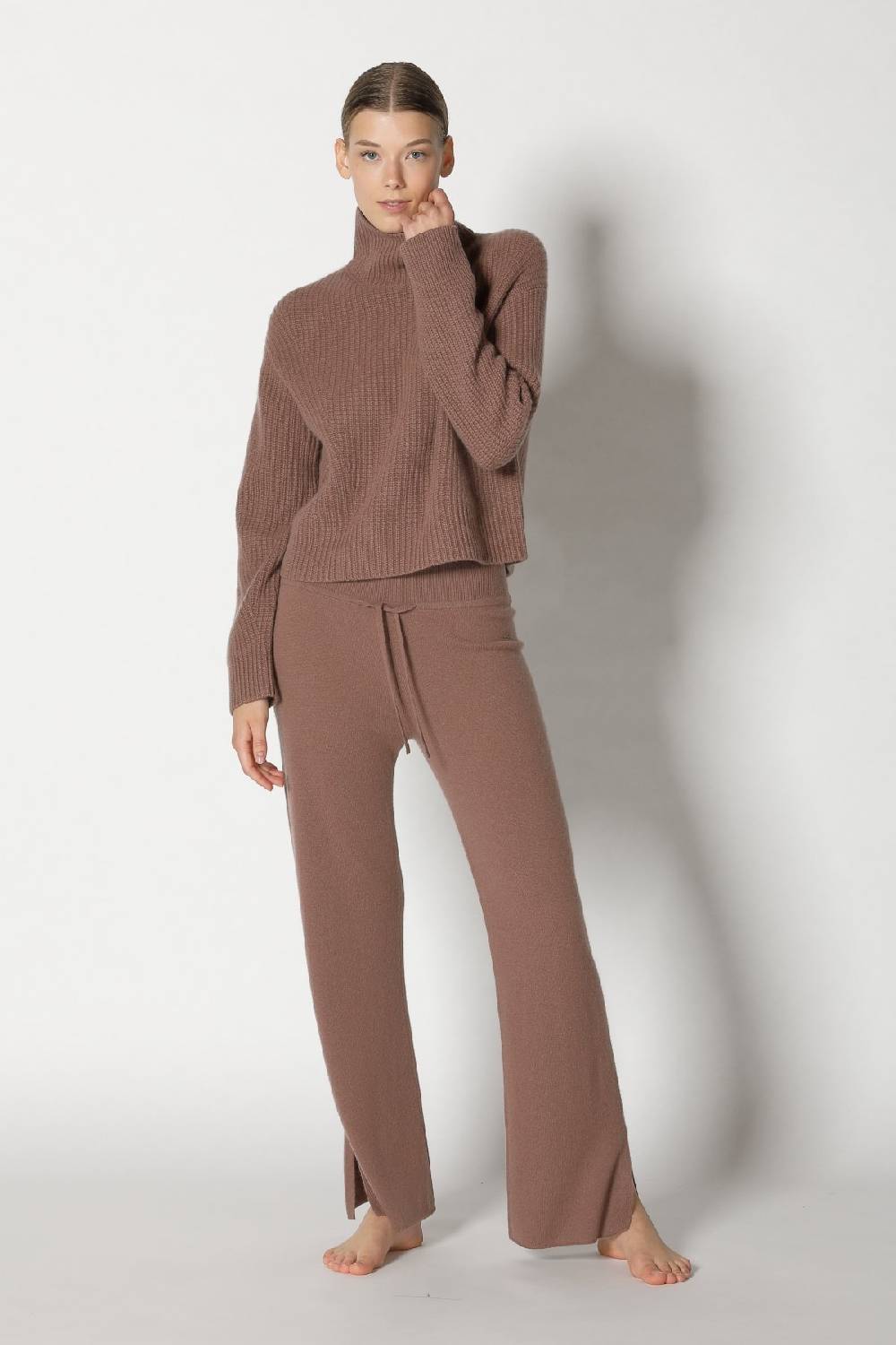 Sminfinity Pure Icon Rib Turtle + Pure Slitted Pants