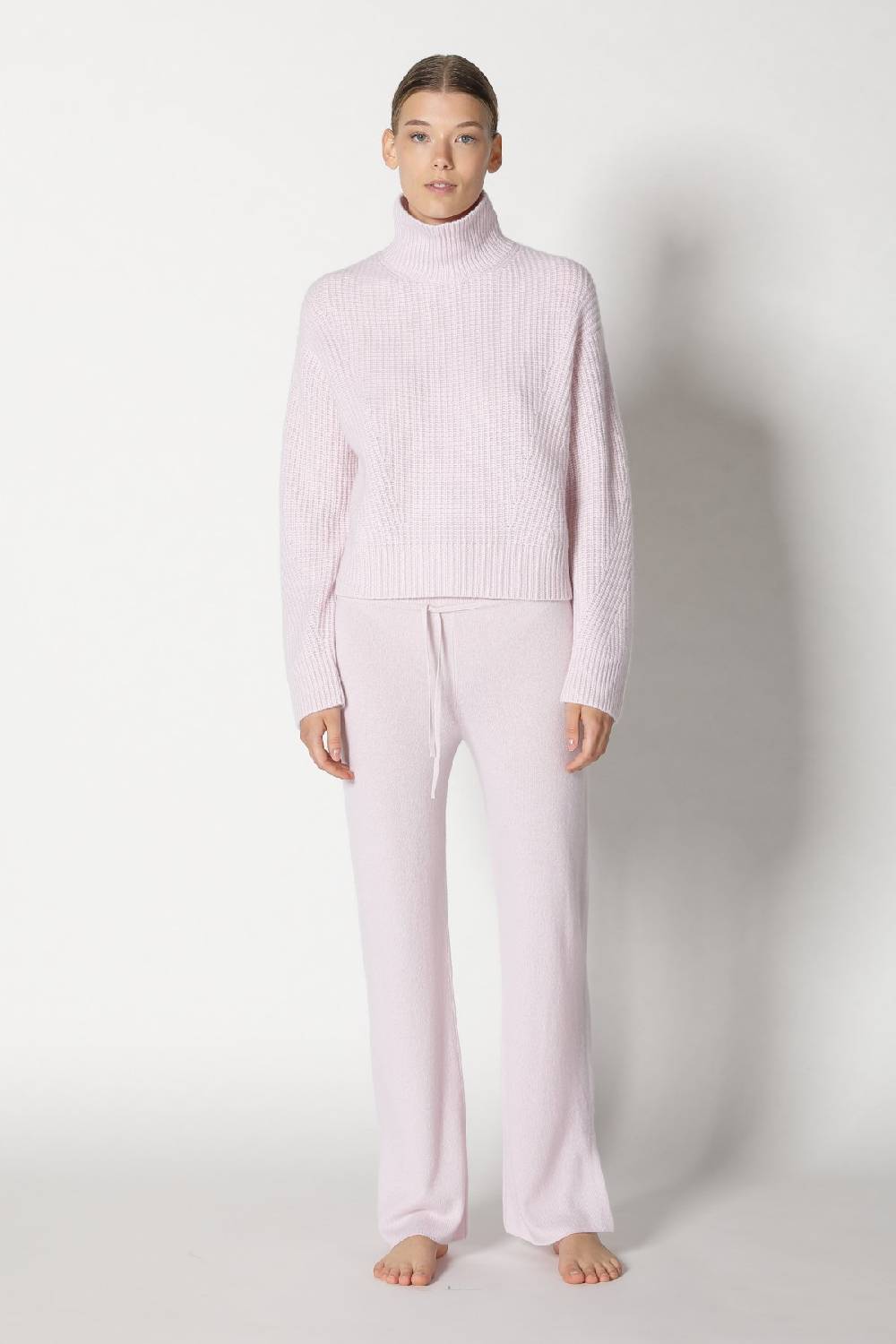 Sminfinity pure icon rib turtle + pure slitted pants