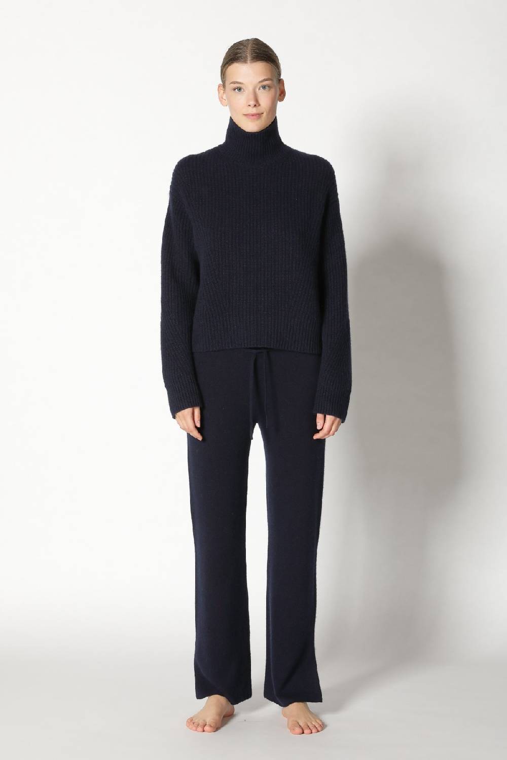 Sminfinity pure icon rib turtle + pure slitted pants