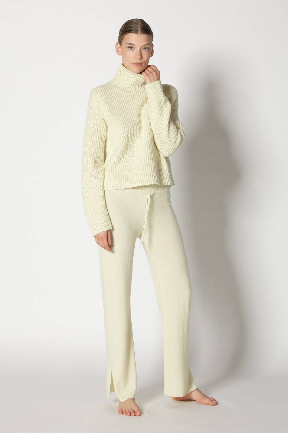 Sminfinity Pure Icon Rib Turtle + Pure Slitted Pants