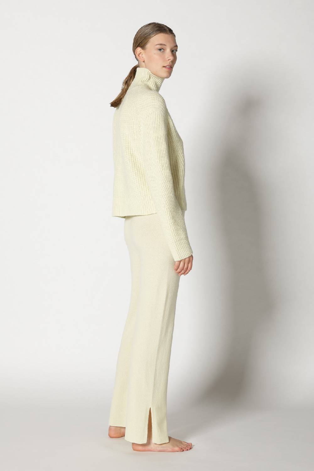 Sminfinity Pure Icon Rib Turtle + Pure Slitted Pants