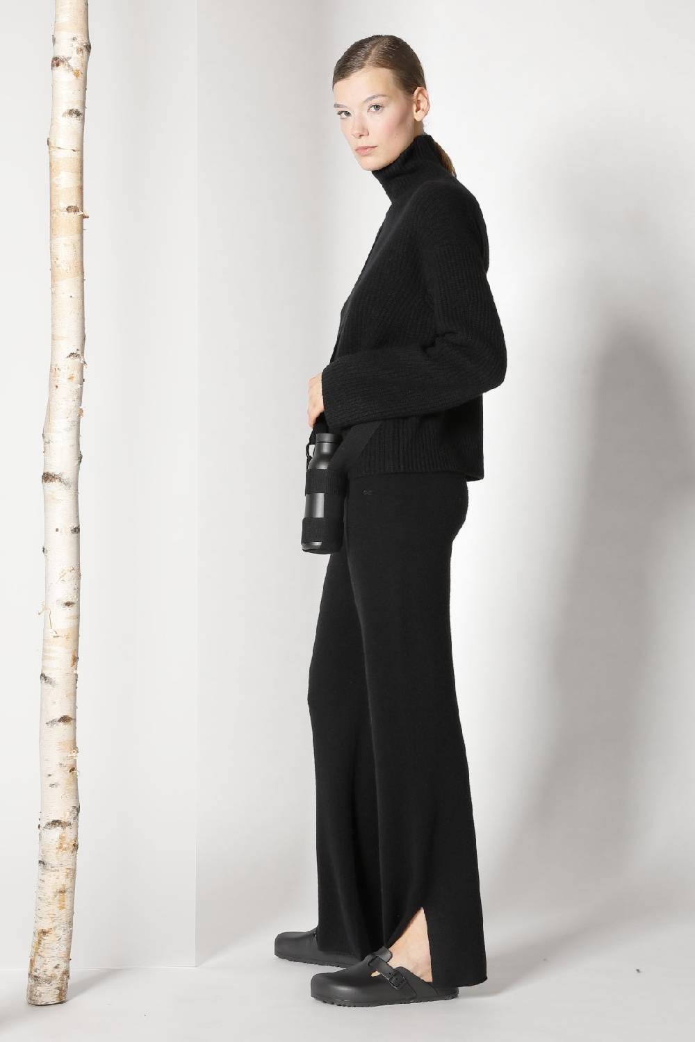 Sminfinity Pure Icon Rib Turtle + Pure Slitted Pants