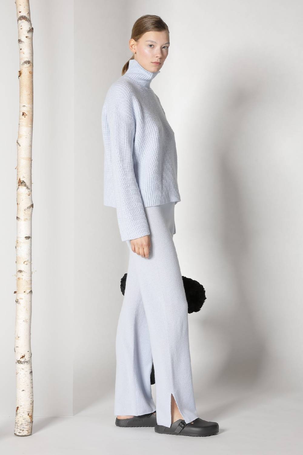 Sminfinity Pure Icon Rib Turtle + Pure Slitted Pants