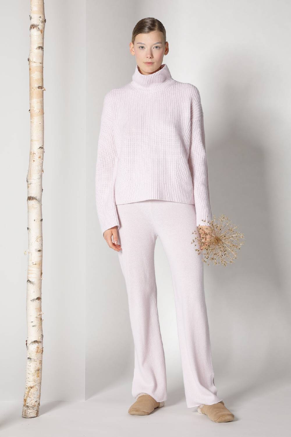 Sminfinity Pure Icon Rib Turtle + Pure Slitted Pants