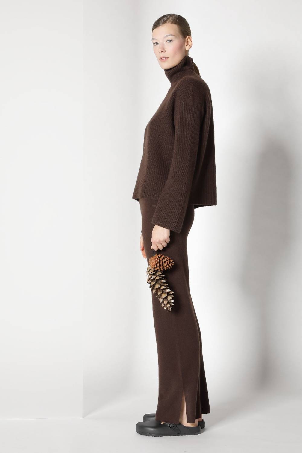 Sminfinity Pure Icon Rib Turtle + Pure Slitted Pants