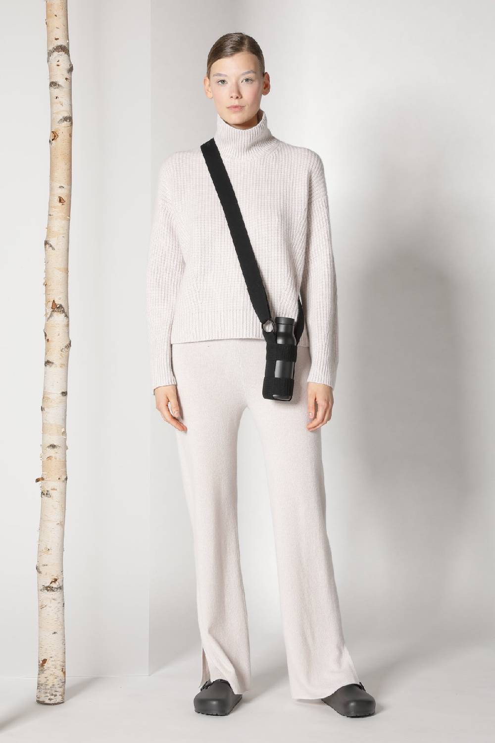 Sminfinity Pure Icon Rib Turtle + Pure Slitted Pants