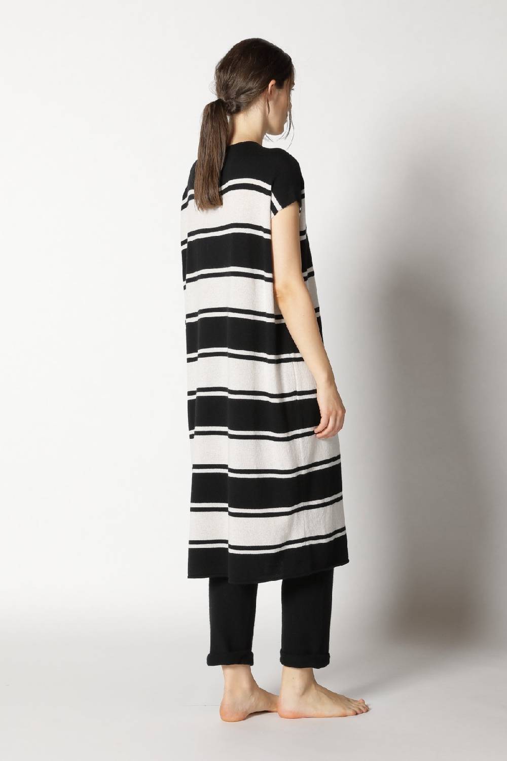 Sminfinity Pure Stripe Tunic Dress + Pure Boat Pants