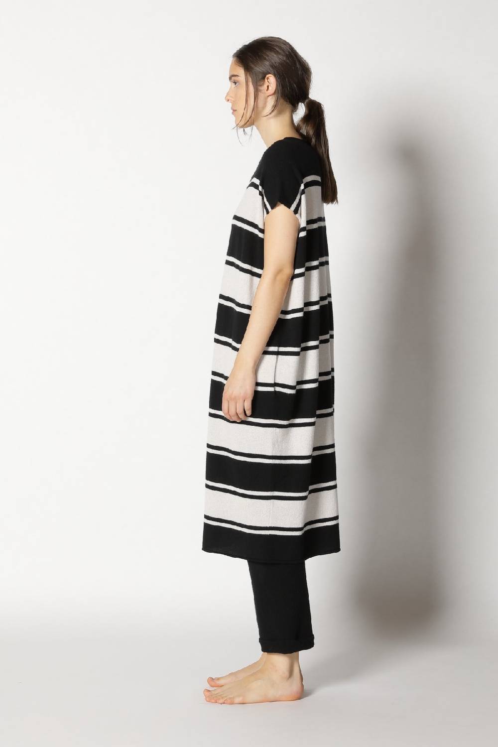 Sminfinity Pure Stripe Tunic Dress + Pure Boat Pants