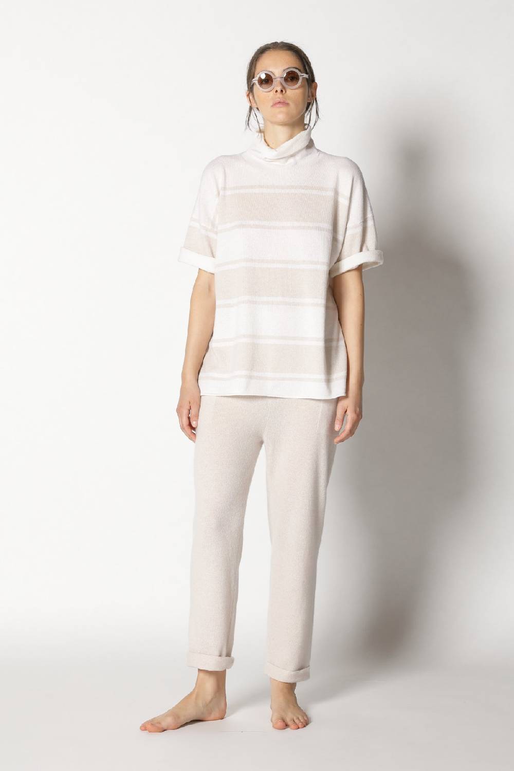 Sminfinity pure stripe turtle top + pure boat pants
