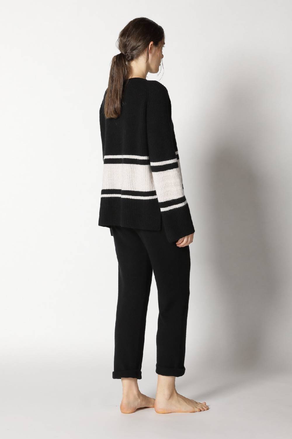 Sminfinity Pure Triped Rib Jumper + Pure Boat Pants