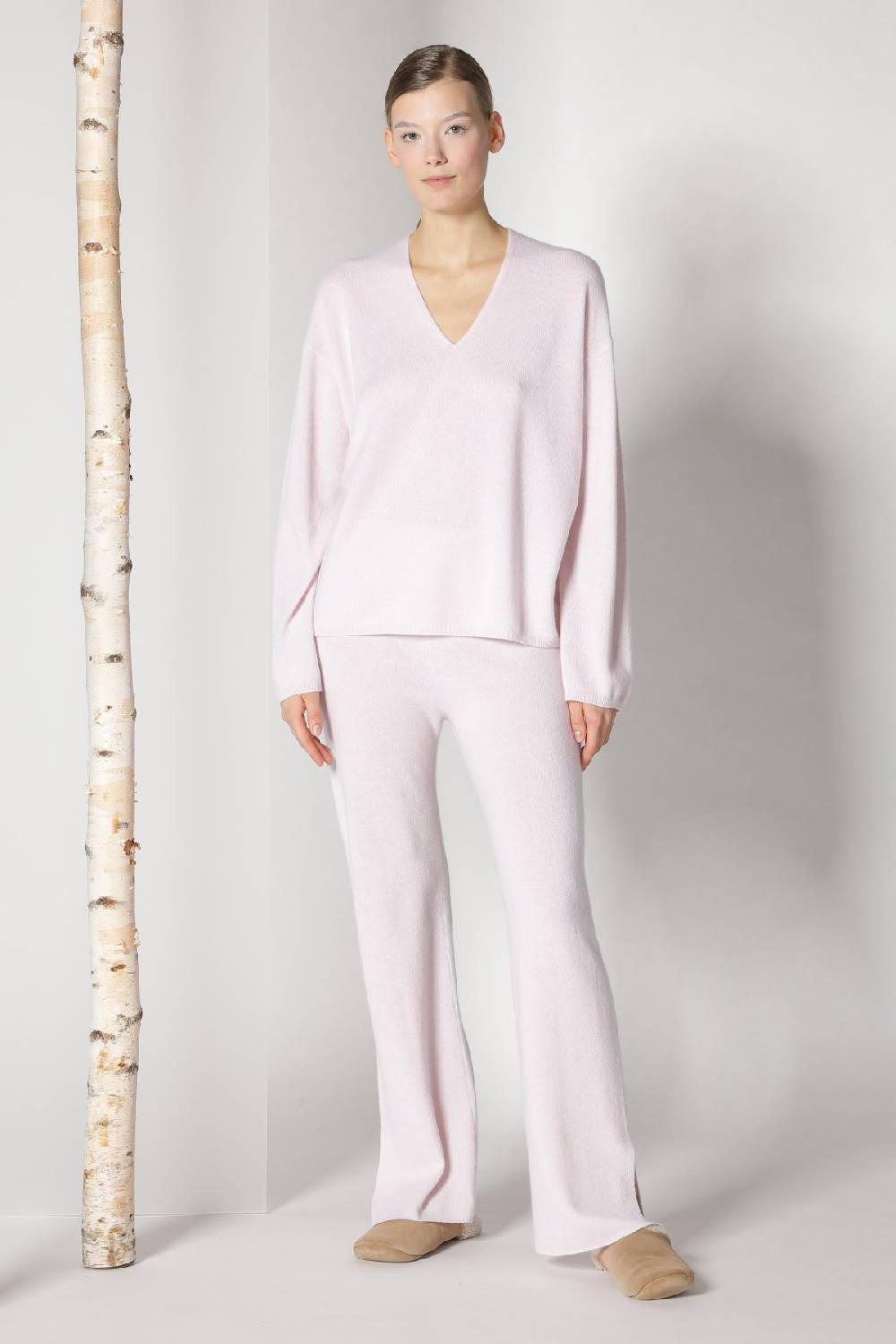 Sminfinity pure V jumper + pure slitted pants