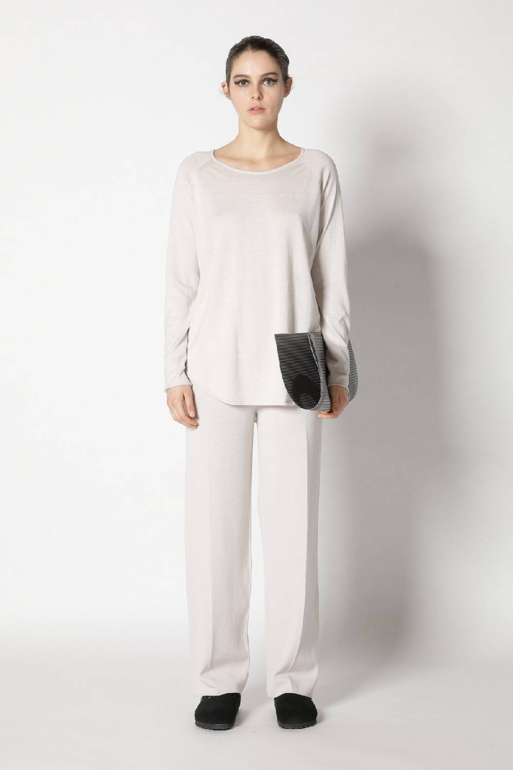 Sminfinity Silky Longshirt + Silky Suit Pants