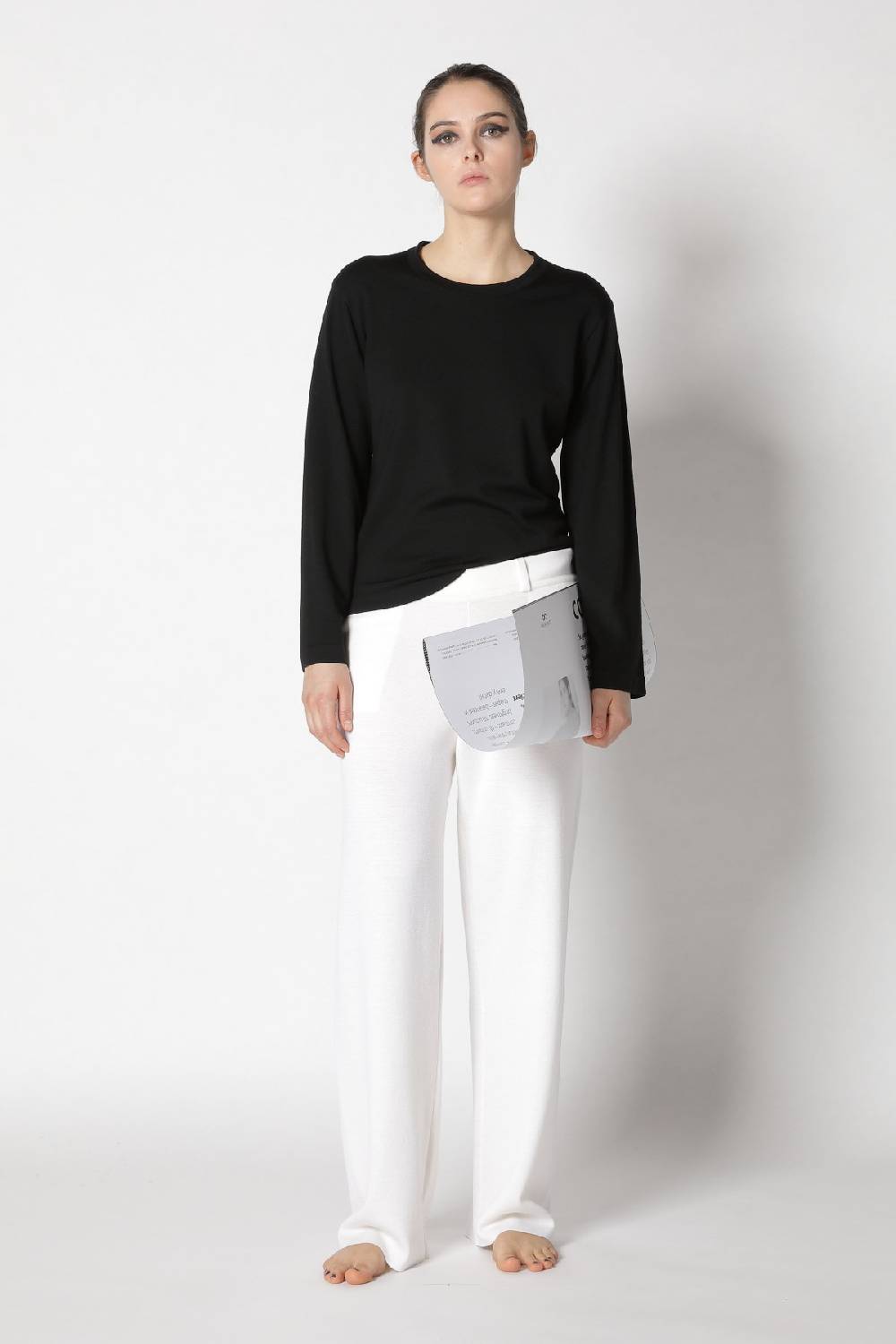 Sminfinity Stretchy Crewneck + Milano Palazzo Pants