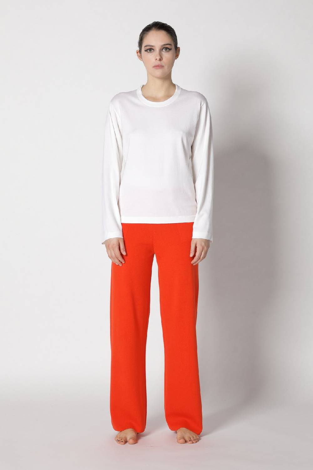 Sminfinity Stretchy Crewneck + Milano Palazzo Pants
