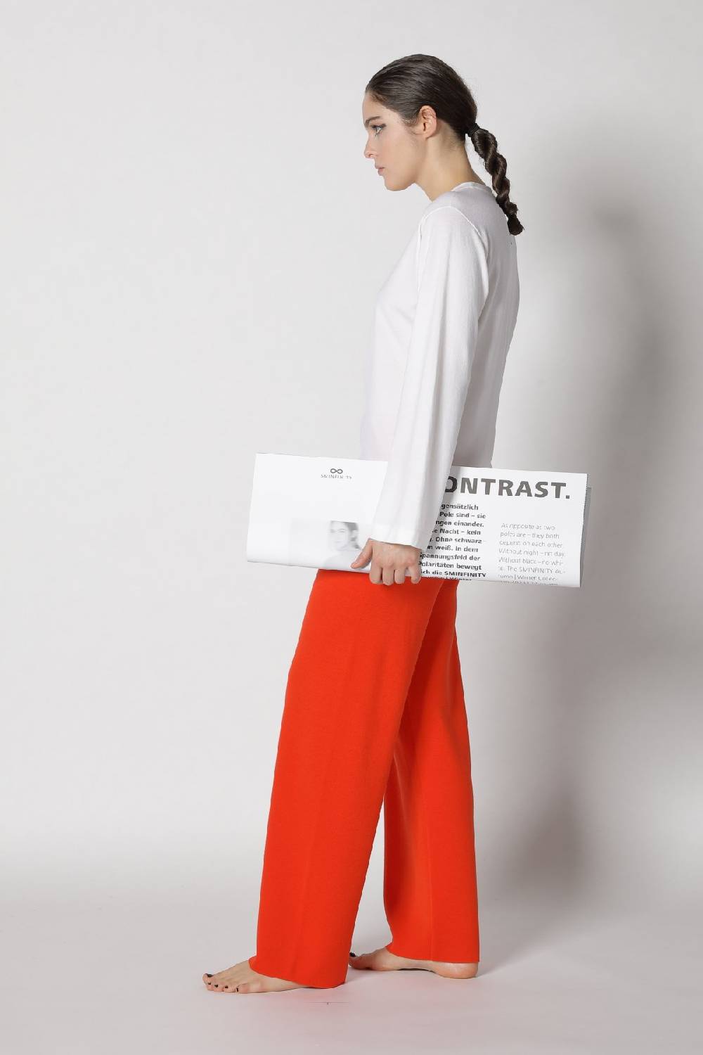 Sminfinity Stretchy Crewneck + Milano Palazzo Pants