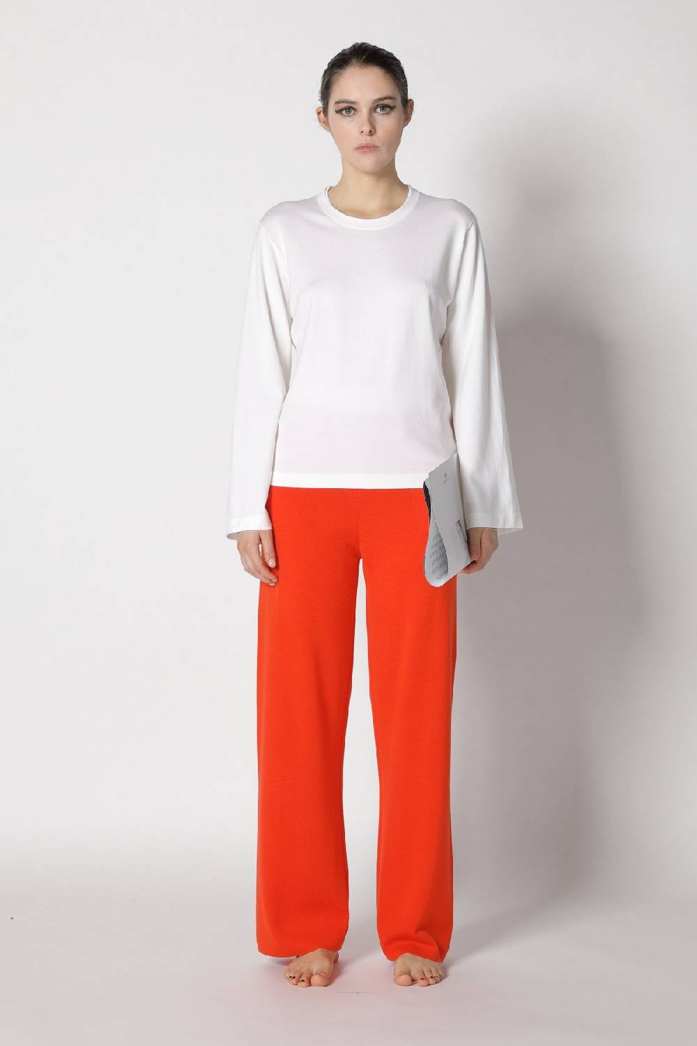Sminfinity Stretchy Crewneck + Milano Palazzo Pants