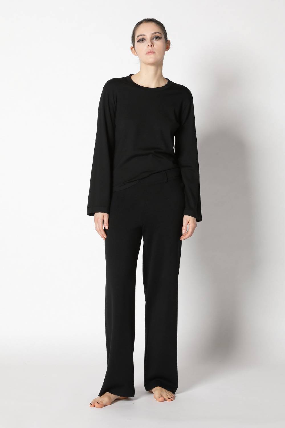 Sminfinity stretchy crewneck + milano palazzo pants Sminfinity stretchy crewneck + milano palazzo pants