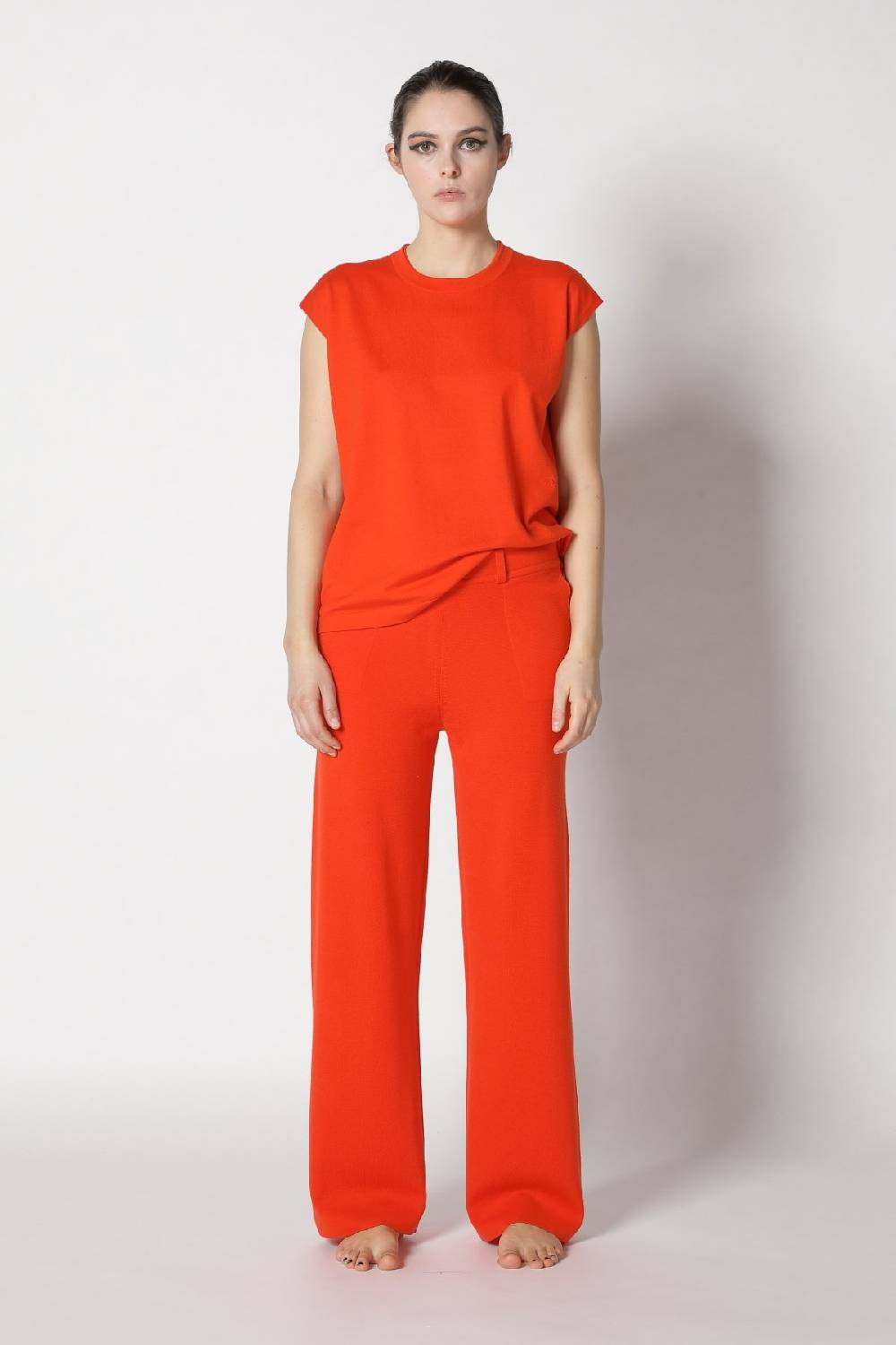 Sminfinity Stretchy Shell Top + Milano Palazzo Pants