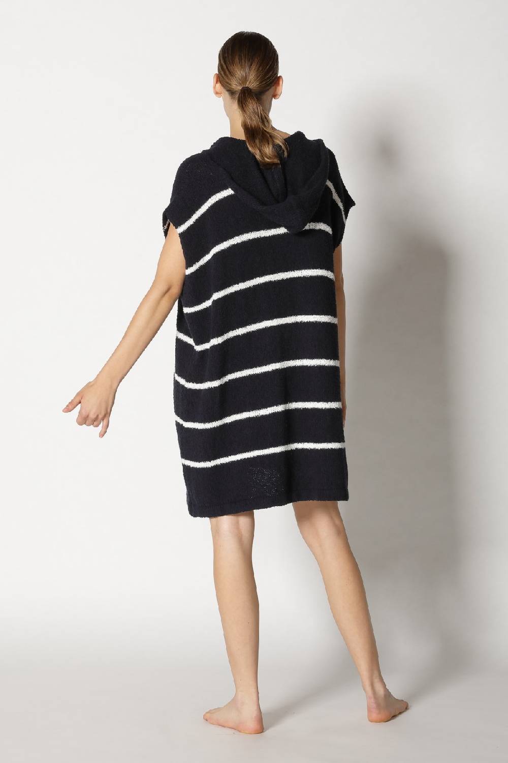 Sminfinity Terry Tropic Stripe Tunic Hoody