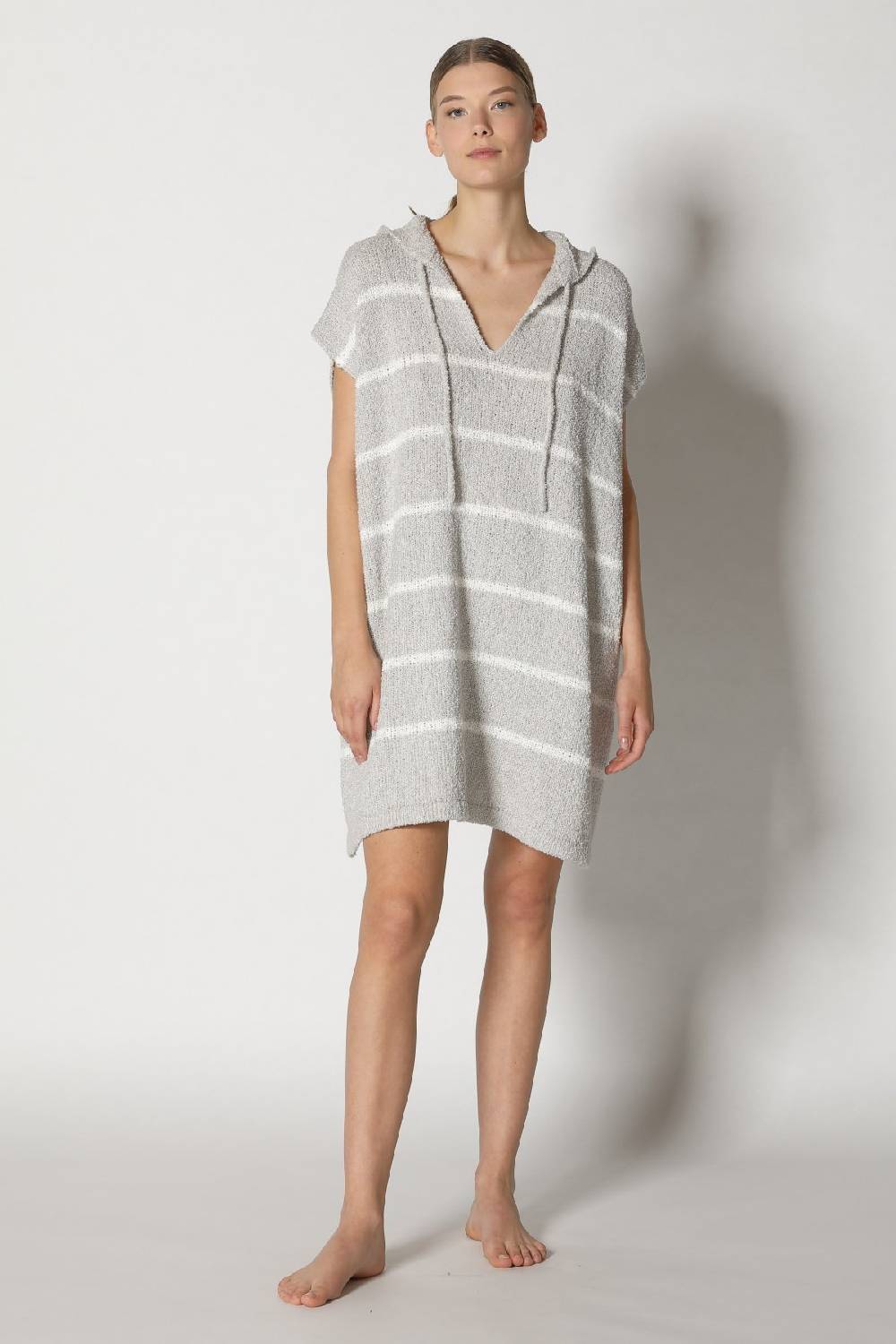 Sminfinity Terry Tropic Stripe Tunic Hoody