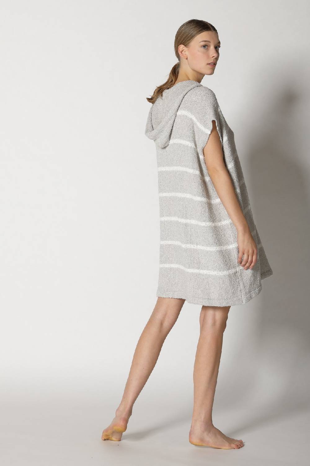 Sminfinity Terry Tropic Stripe Tunic Hoody