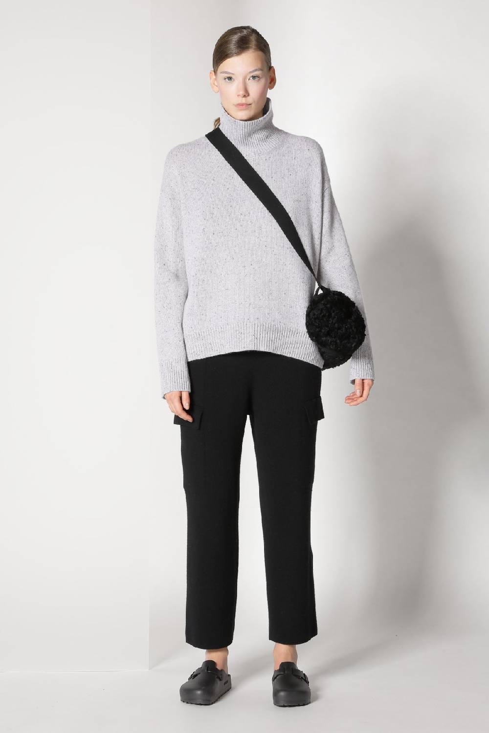 Sminfinity tweed turtle jumper + chilly cargo pants Sminfinity tweed turtle jumper + chilly cargo pants