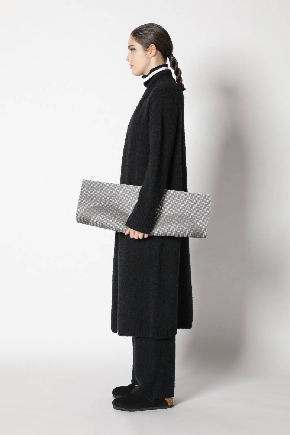 Sminfinity Teddy Coat + Silky Stripe Turtle + Teddy Lounge Pants