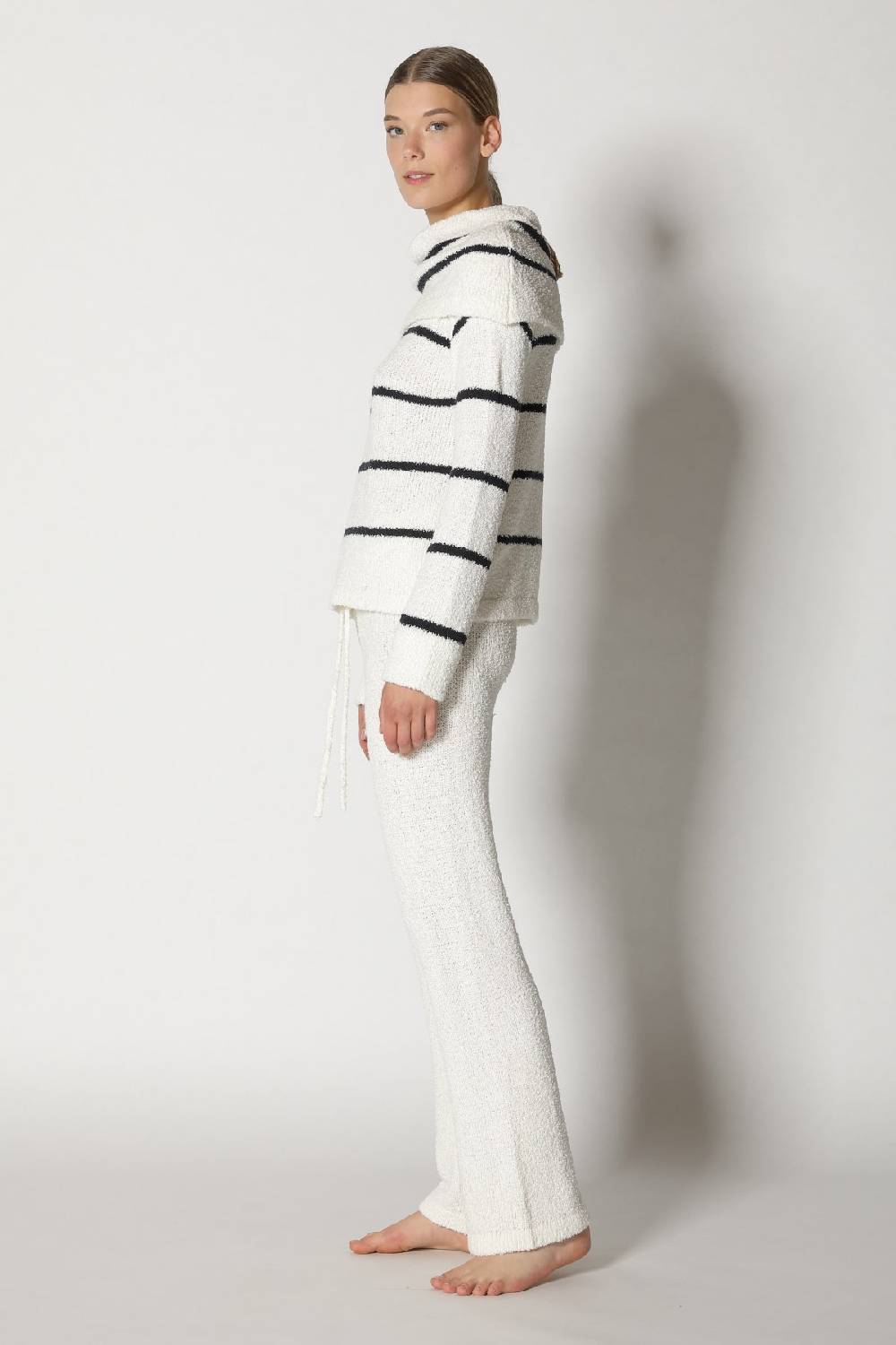 Sminfinity Terry Tropic Stripe Drape Jumper + Terry Tropic Pants