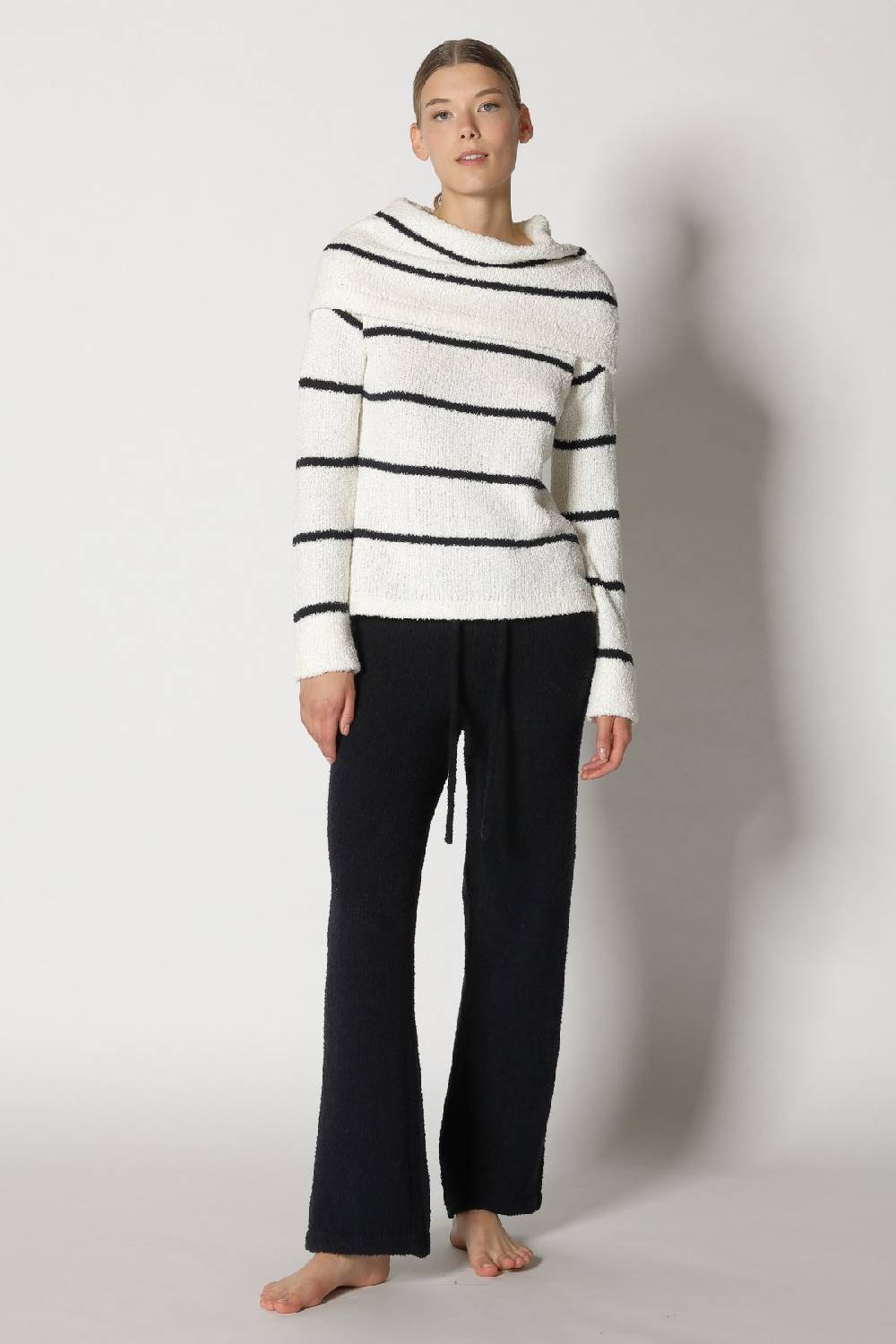 Sminfinity Terry Tropic Stripe Drape Jumper + Terry Tropic Pants