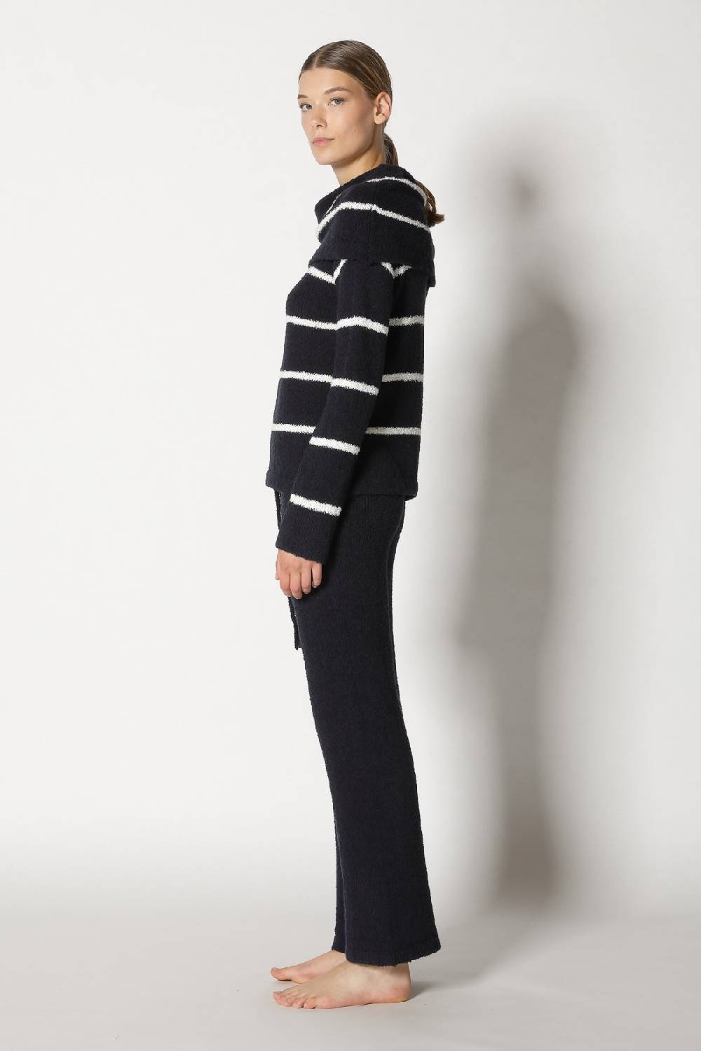 Sminfinity Terry Tropic Stripe Drape Jumper + Terry Tropic Pants