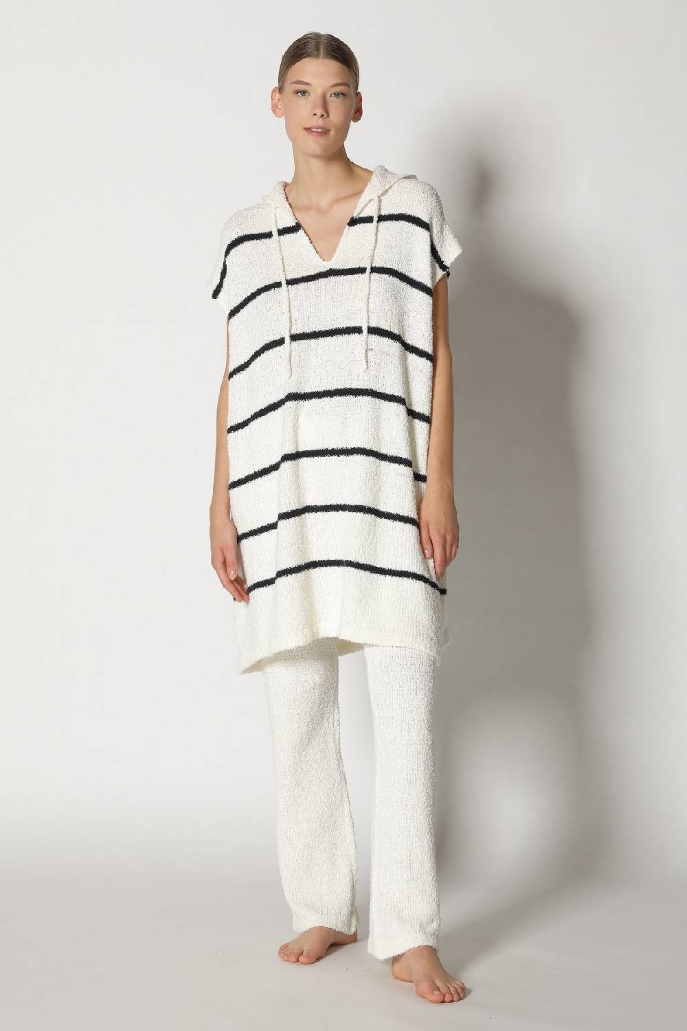 Sminfinity Terry Tropic Stripe Tunic Hoody + Terry Tropic Pants