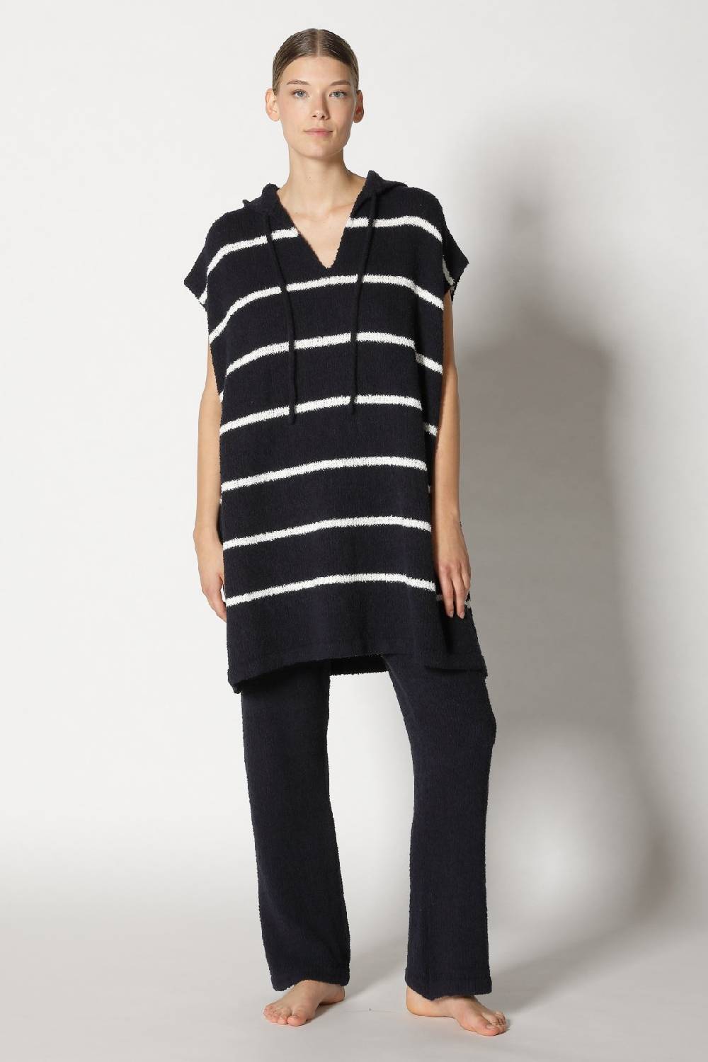Sminfinity terry tropic stripe tunic hoody + terry tropic pants