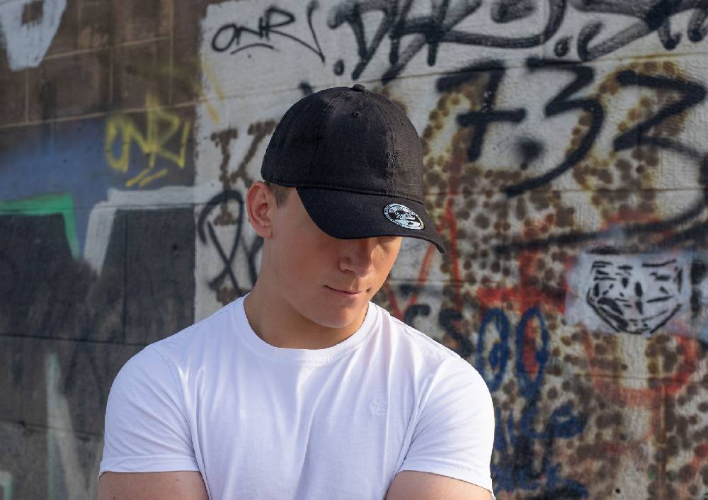 Smith & Miller Clemente Unisex Unstructured Cap, Black