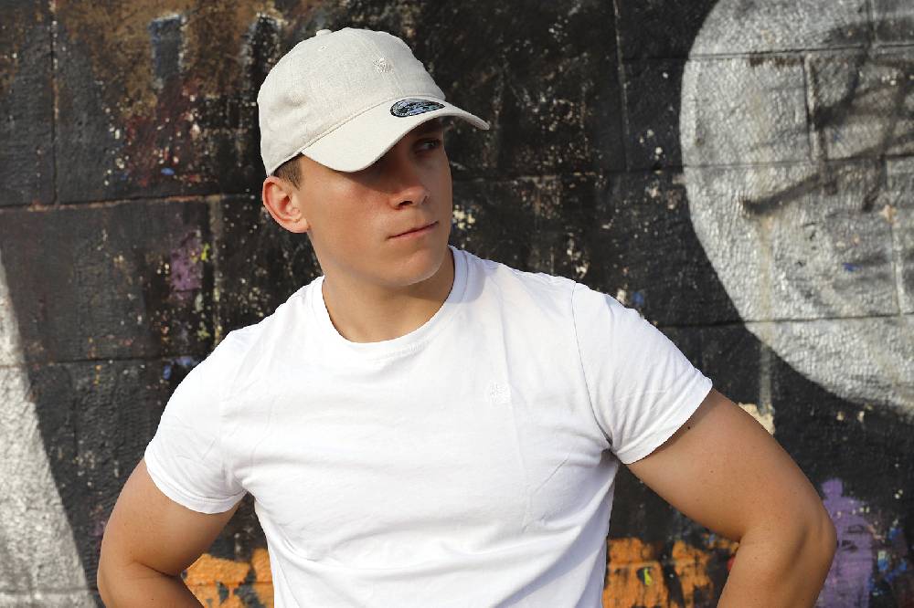 Smith & Miller Clemente Unisex Unstructured Cap, Stone